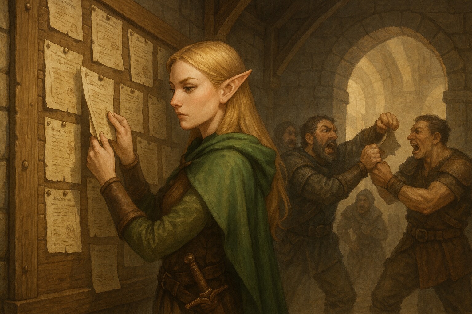 冒険者ギルドの朝 | の人気AIイラスト・グラビア