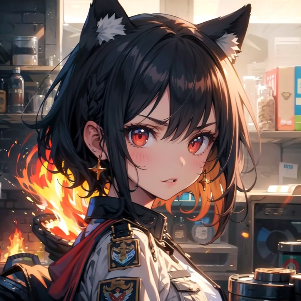 軍人少女ブラックウルフ