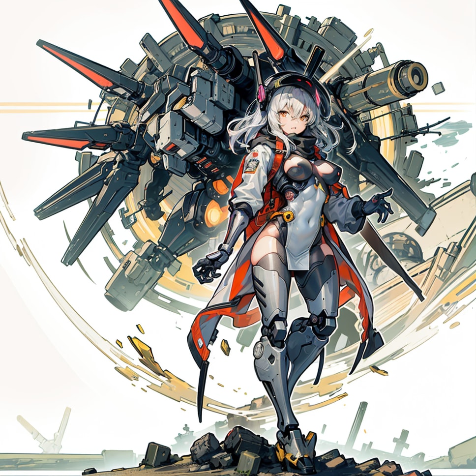 Girl and Robot1204 | の人気AIイラスト・グラビア
