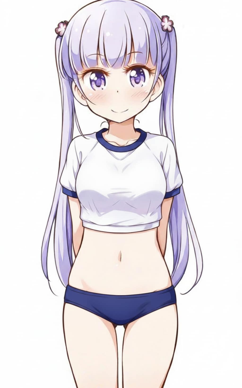 涼風青葉 へそ出しブルマ