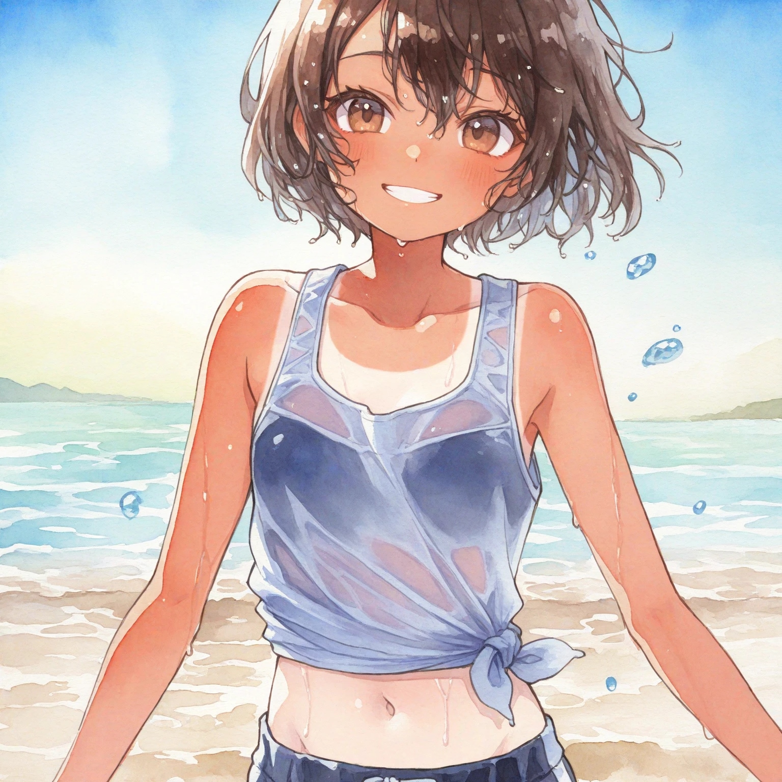 清瀬こむぎと「藍より碧いうみ」