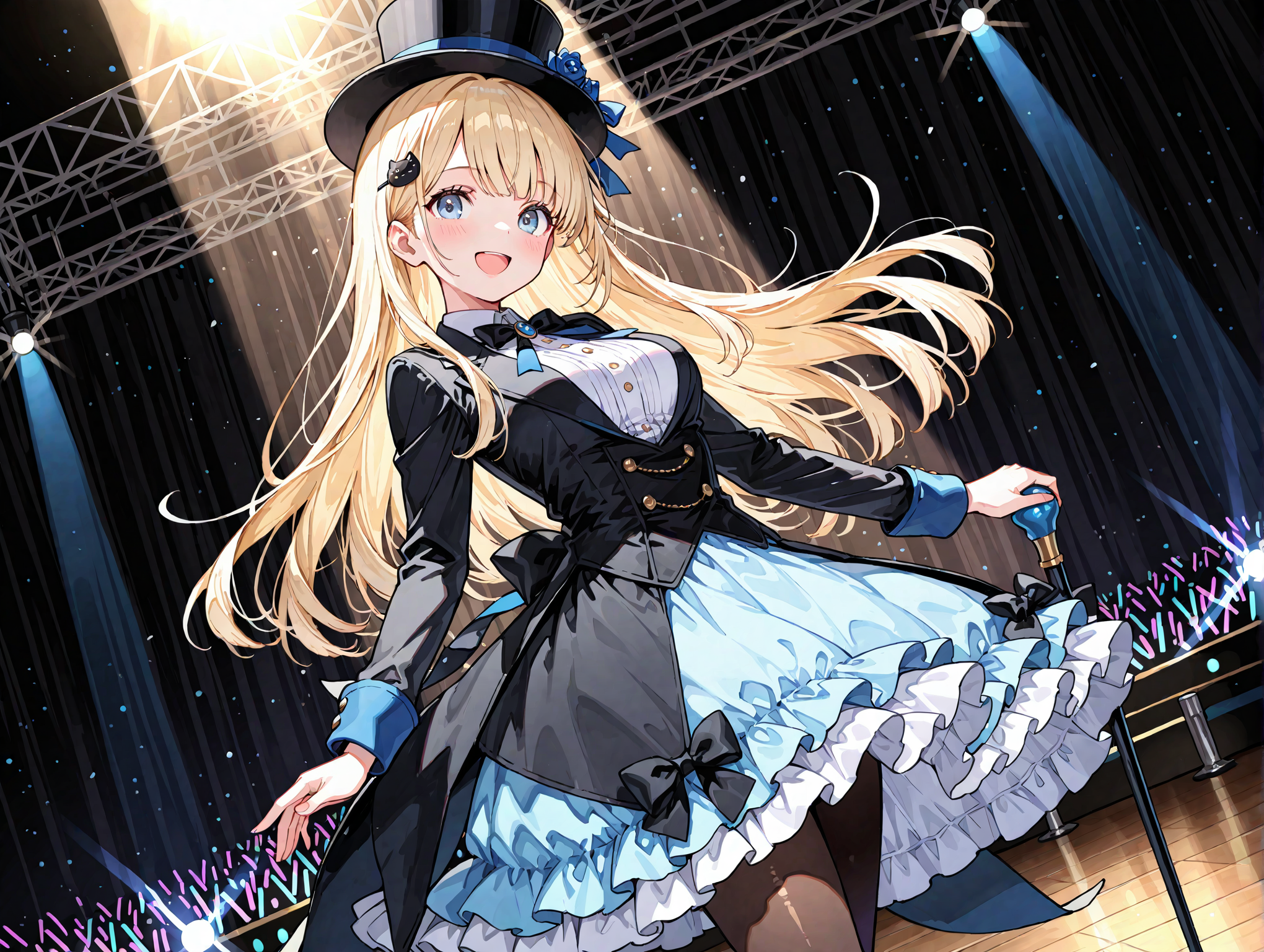シルクハットのひまりちゃん
