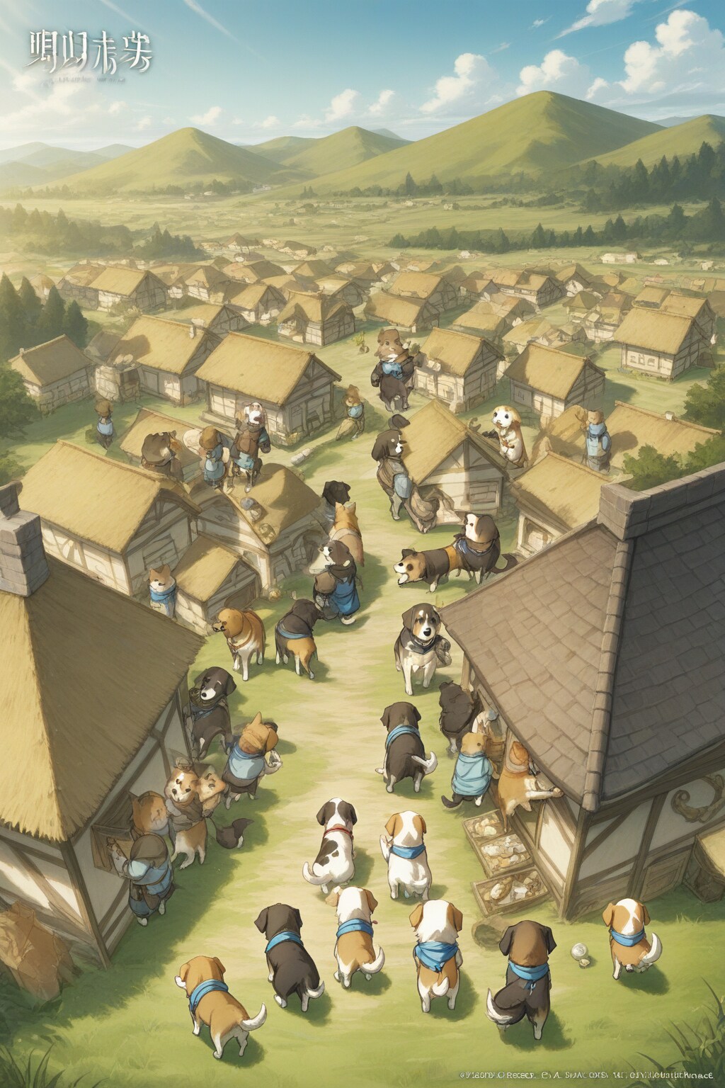 邑犬群吠 | の人気AIイラスト・グラビア