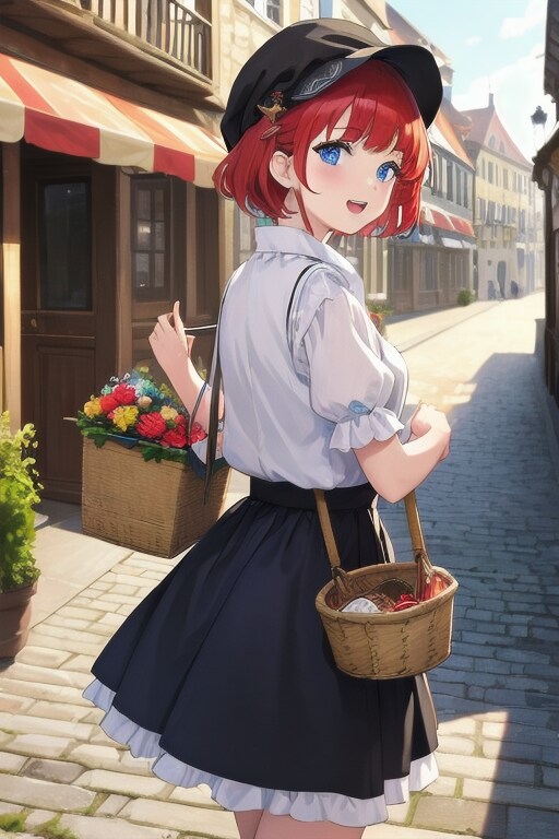 花売りと軍人