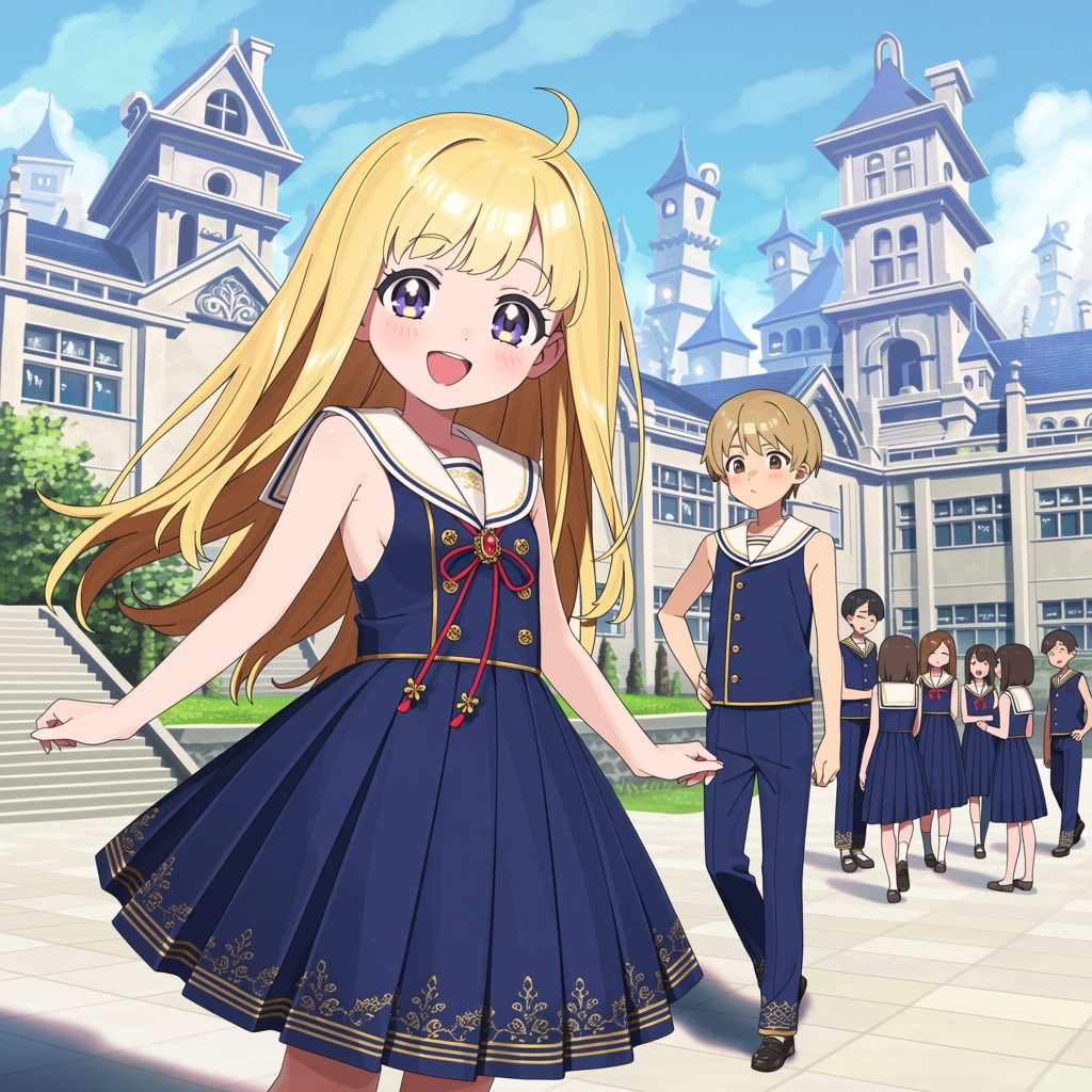 かわいい制服の不思議な学園