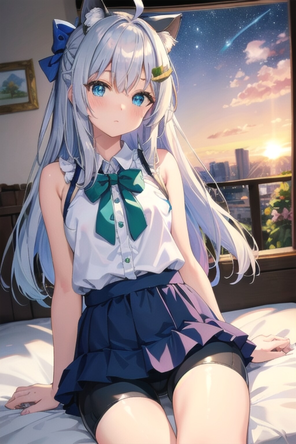 今日…泊まってもいい♥(*μ_μ)