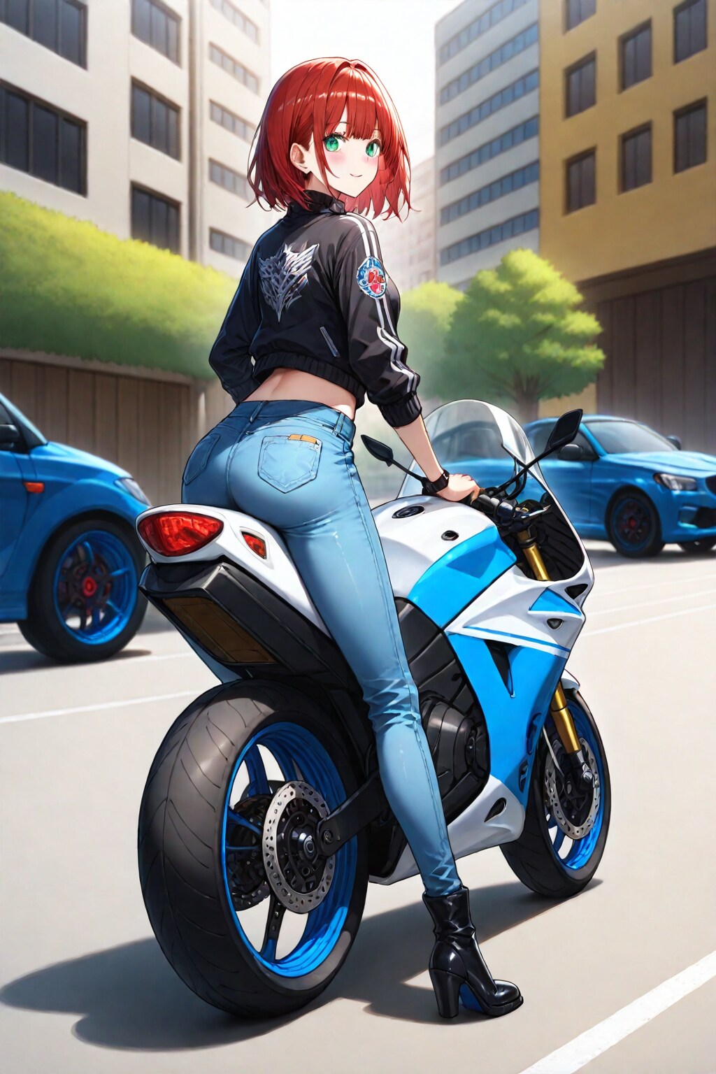 街で見かけたお姉さん