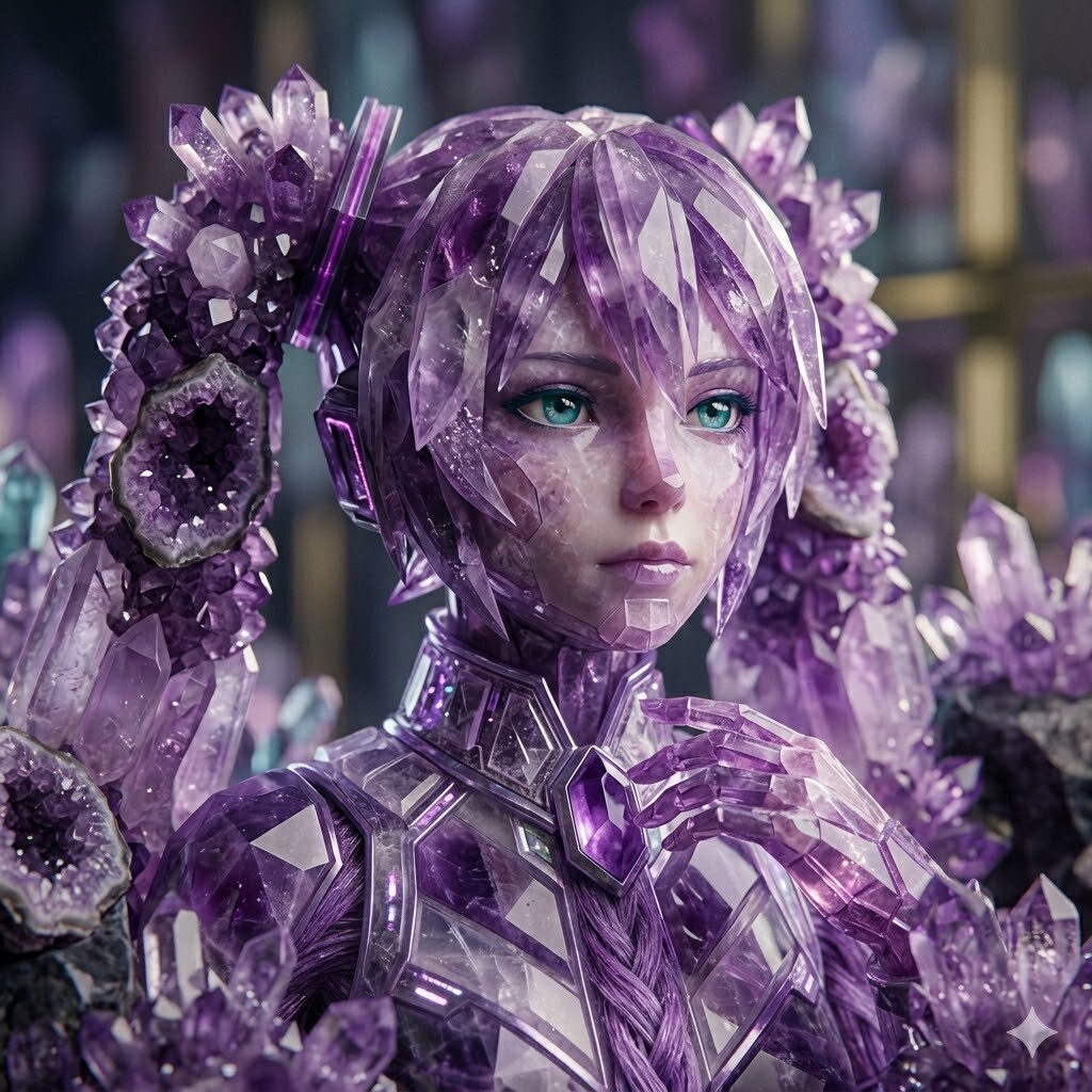 アメジストの初音ミク | の人気AIイラスト・グラビア