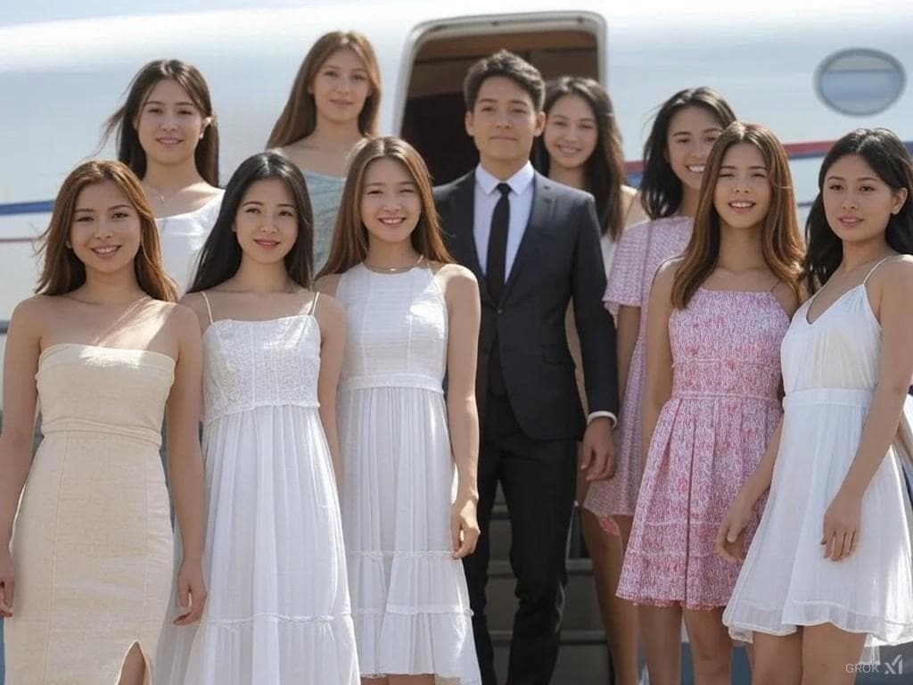 プライベートJET１　一夫多妻