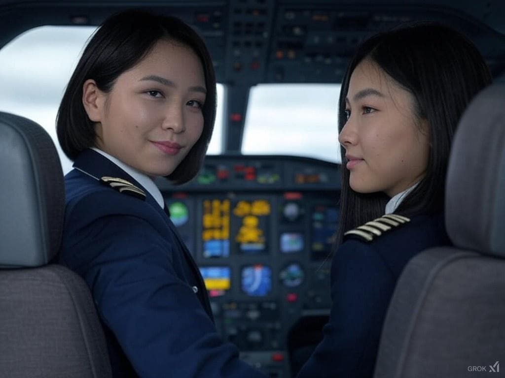 プライベートJET１　一夫多妻