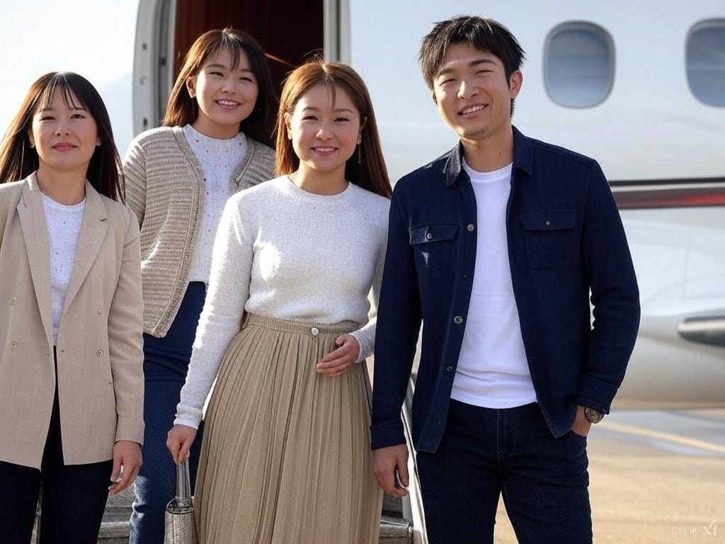 プライベートJET１　一夫多妻