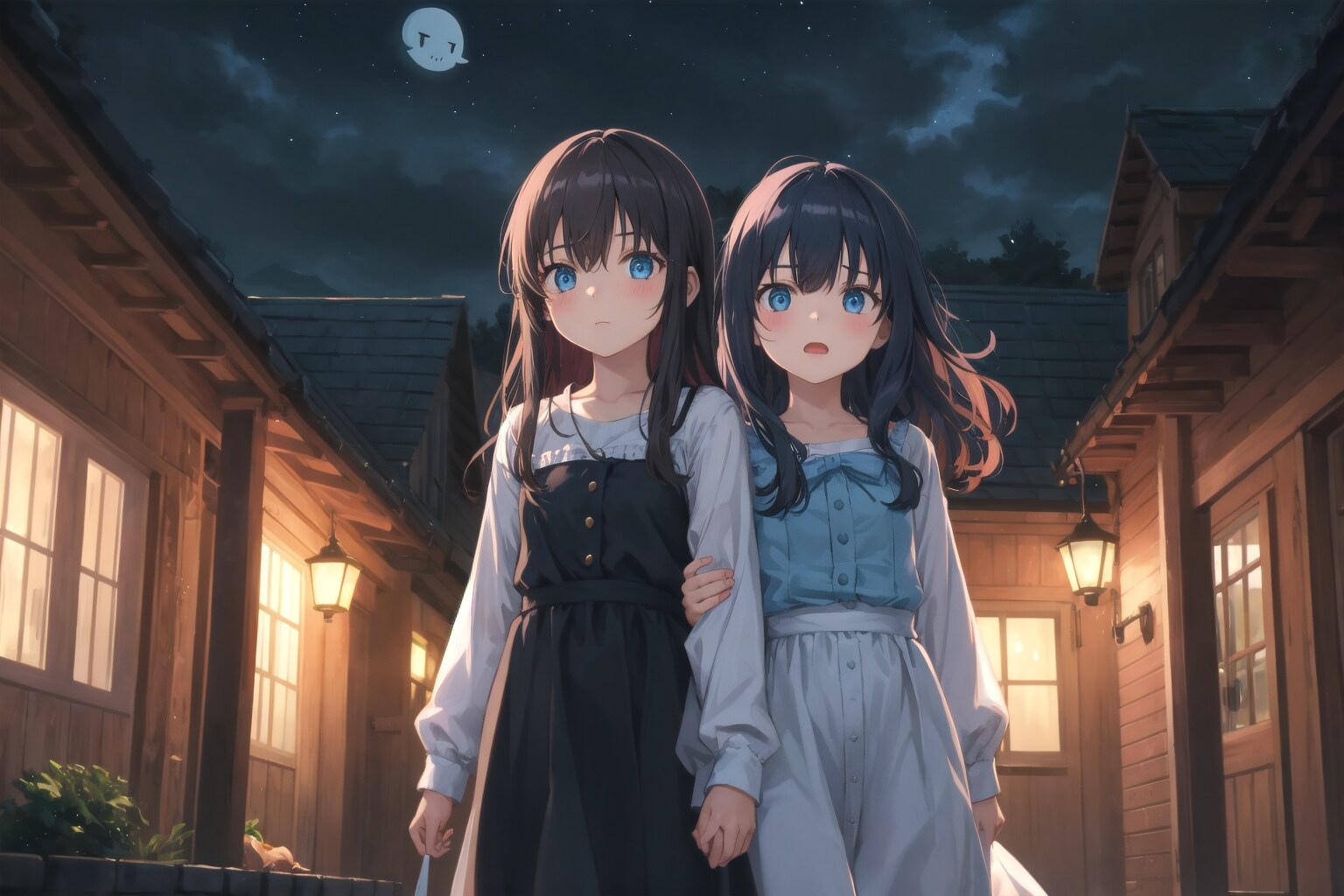 何か出そう（もう出てる）な館 | の人気AIイラスト・グラビア