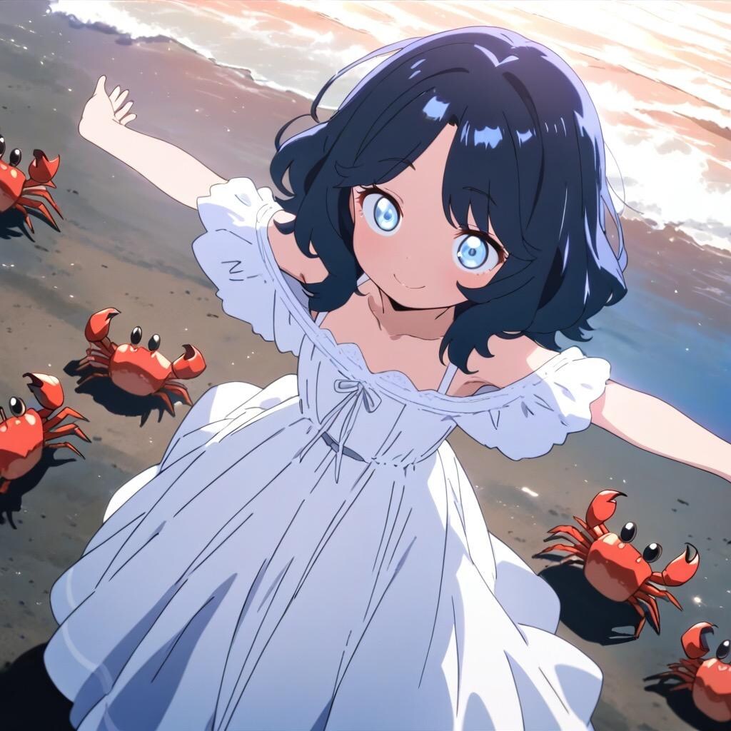 ジト目の修行で海に篭りました