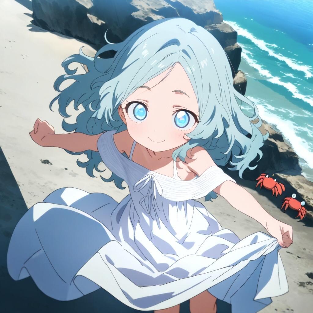 ジト目の修行で海に篭りました