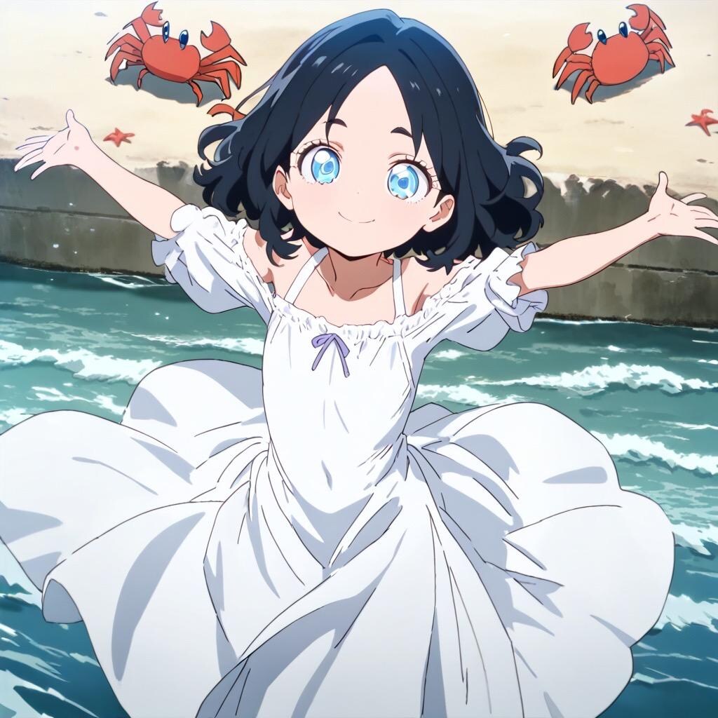 ジト目の修行で海に篭りました