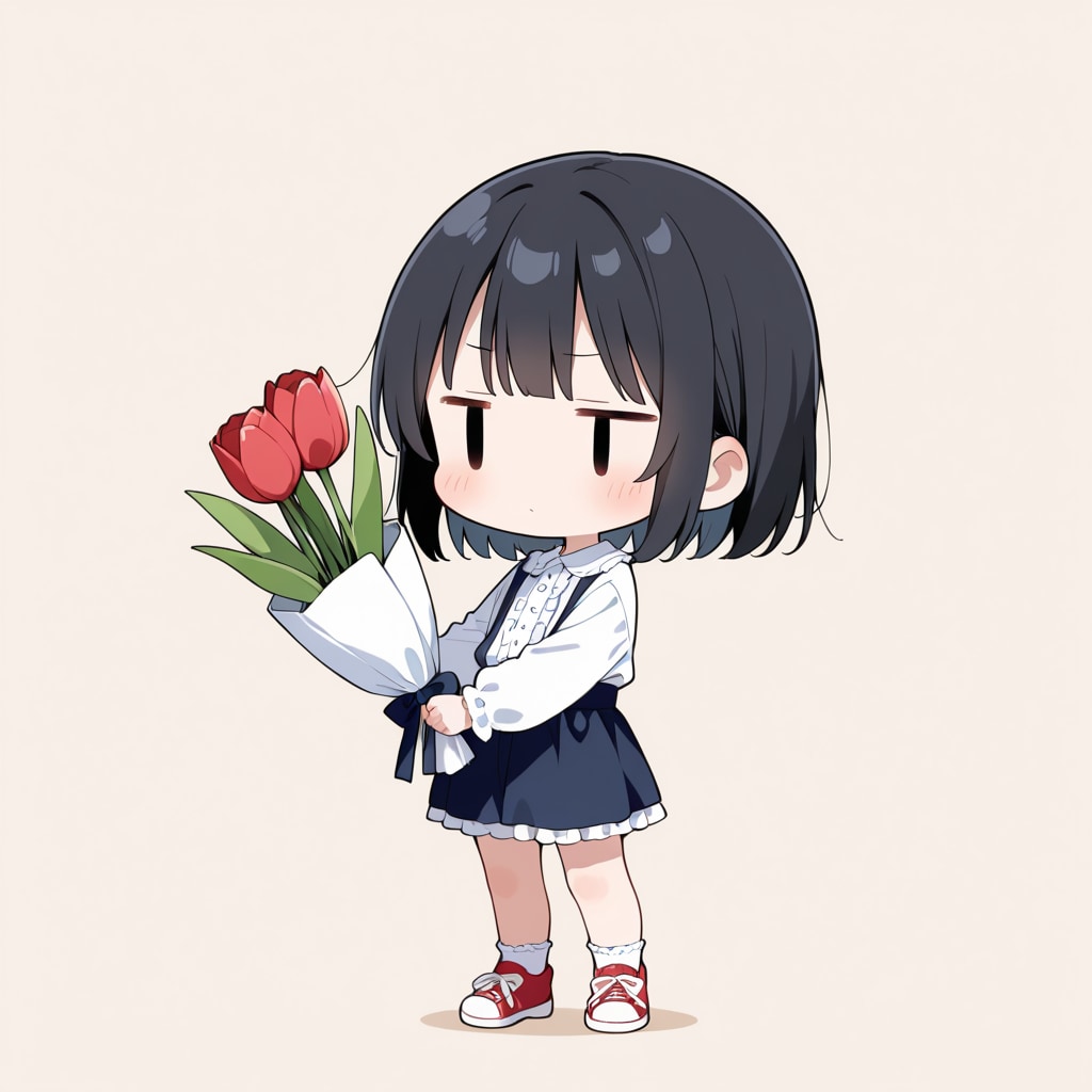 チューリップを贈る