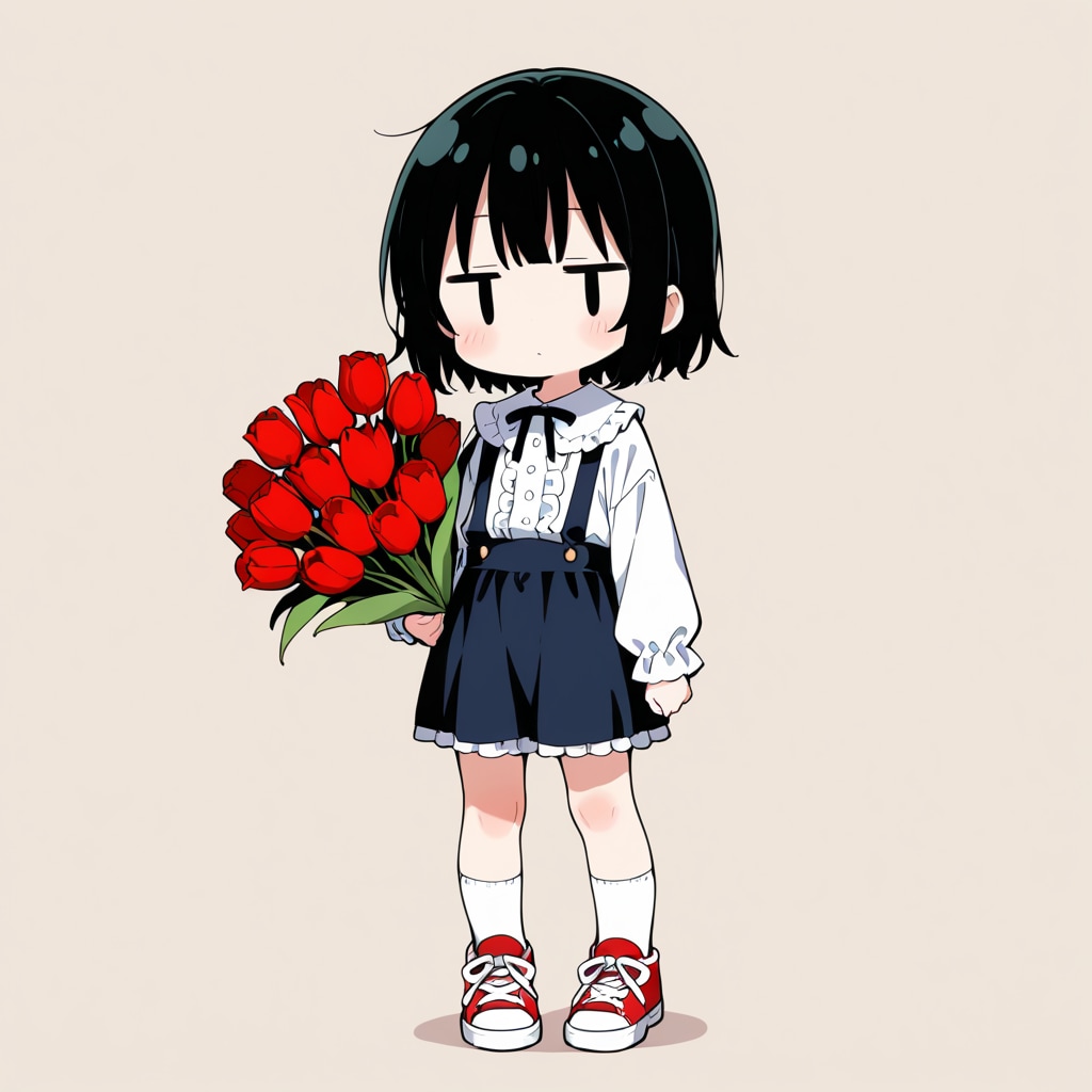 チューリップを贈る