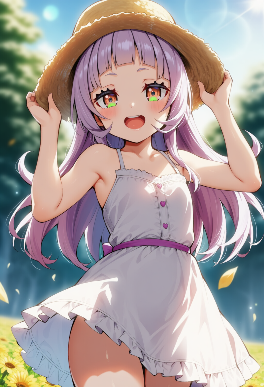 みてみて！かわいいでしょ！（紫咲シオン）