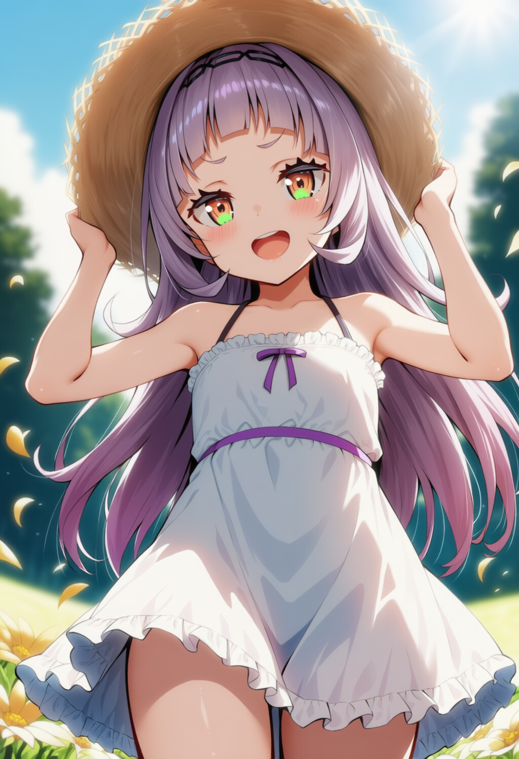 みてみて！かわいいでしょ！（紫咲シオン）