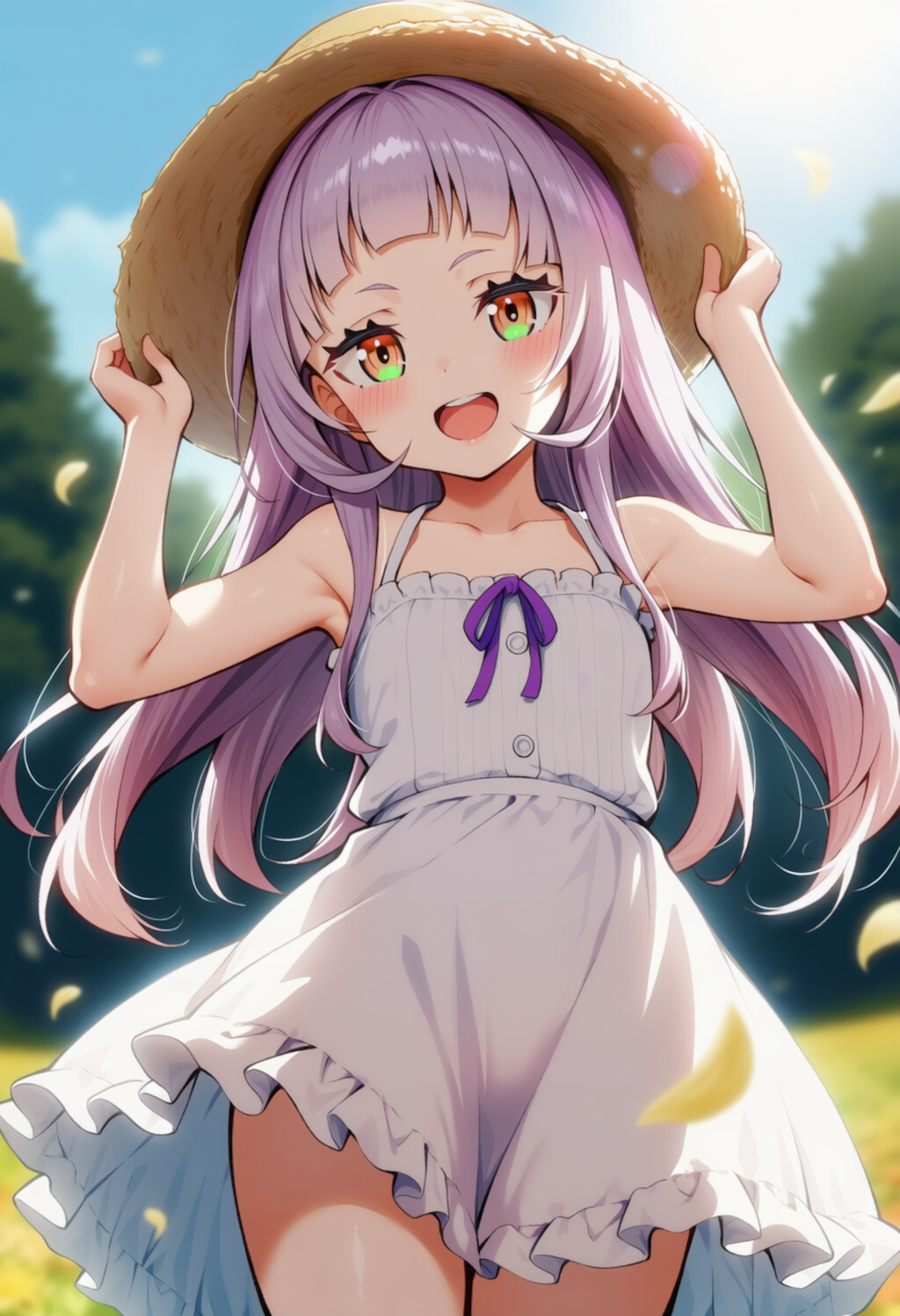 みてみて！かわいいでしょ！（紫咲シオン）