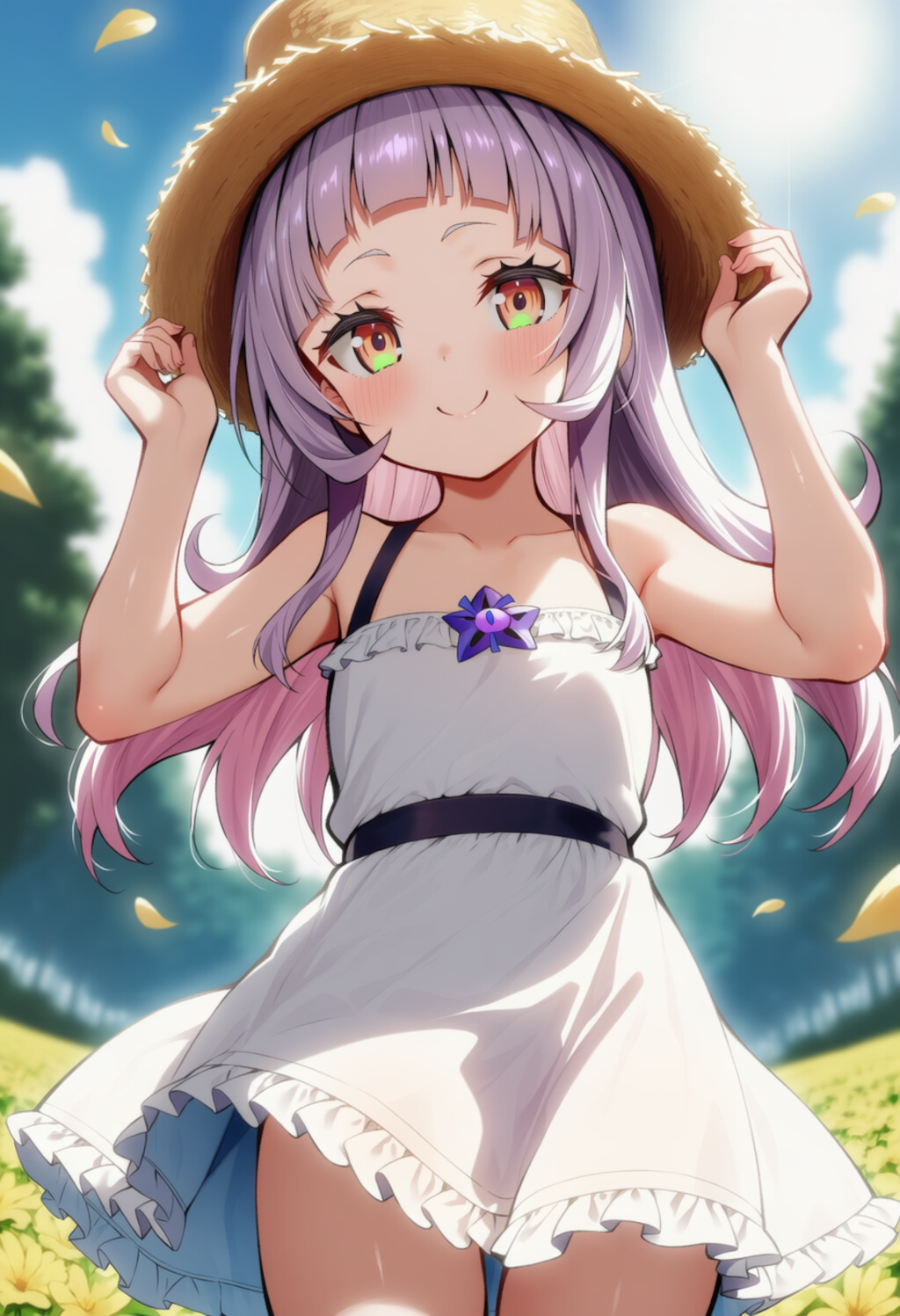 みてみて！かわいいでしょ！（紫咲シオン）