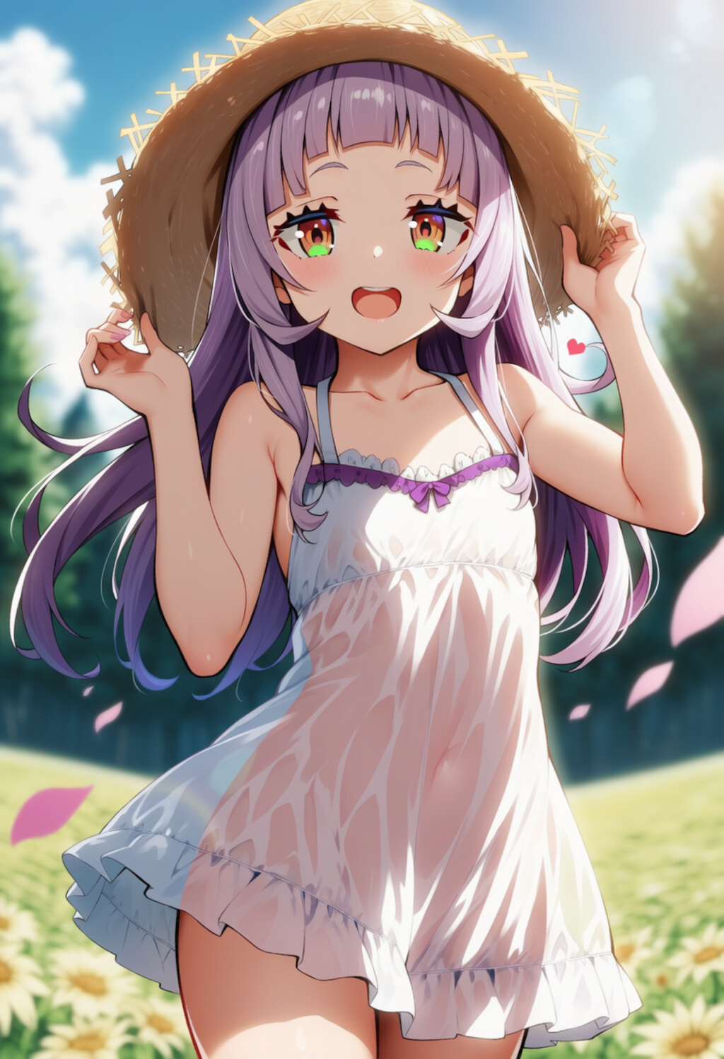みてみて！かわいいでしょ！（紫咲シオン）