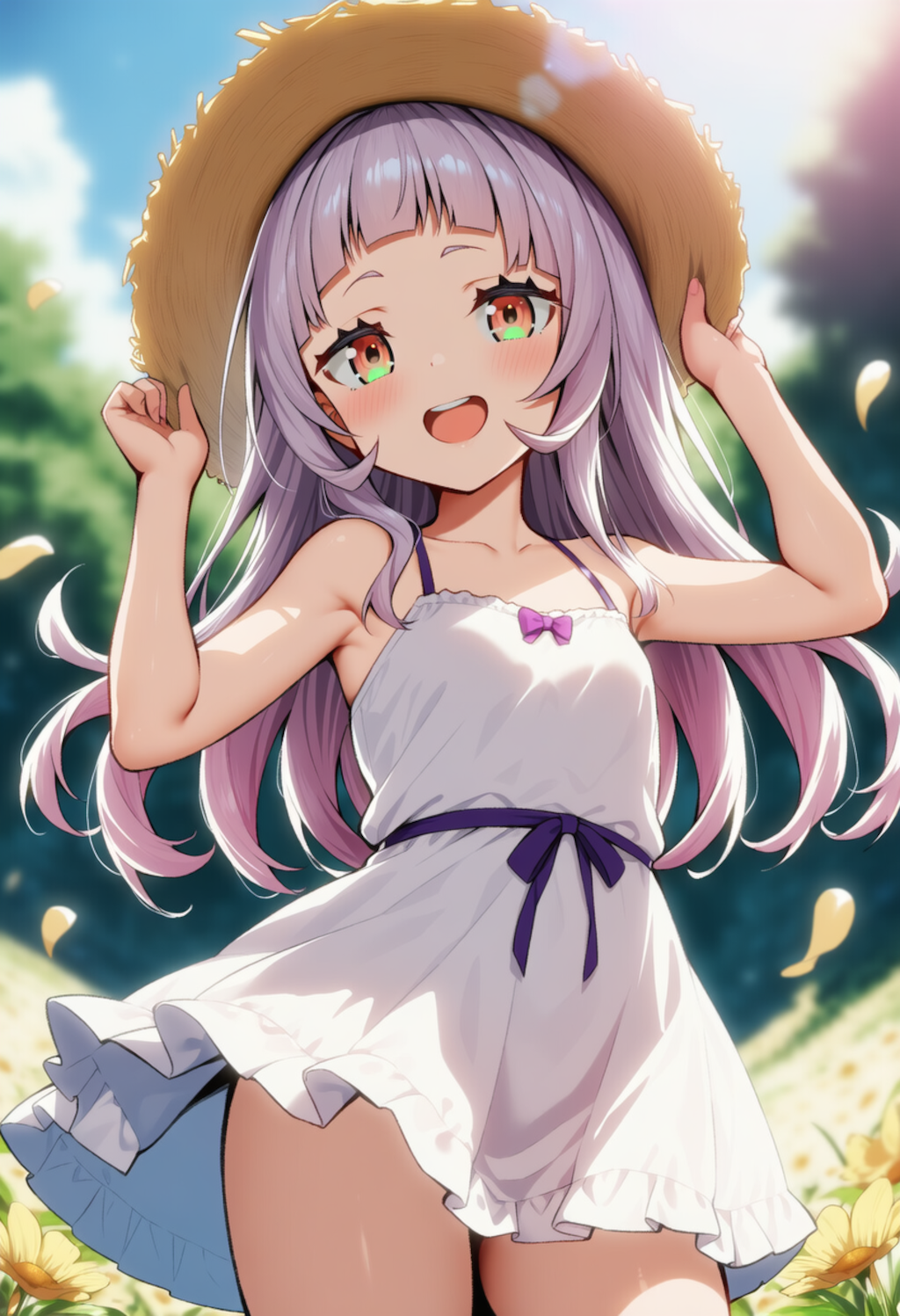 みてみて！かわいいでしょ！（紫咲シオン）