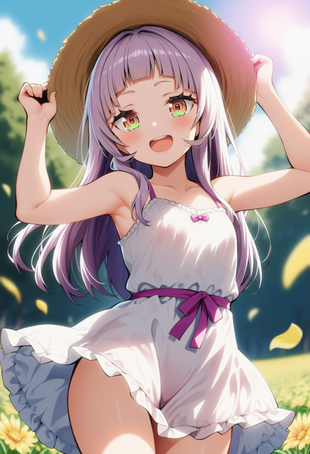 みてみて！かわいいでしょ！（紫咲シオン）