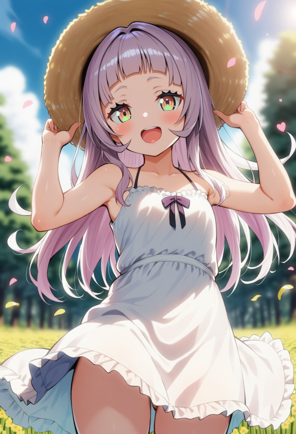 みてみて！かわいいでしょ！（紫咲シオン）