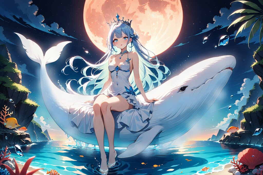 海の精霊 white whale