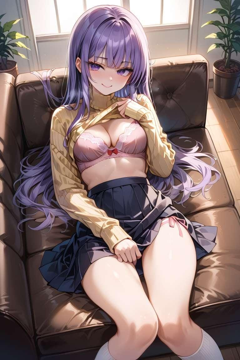 魅惑の紐パン