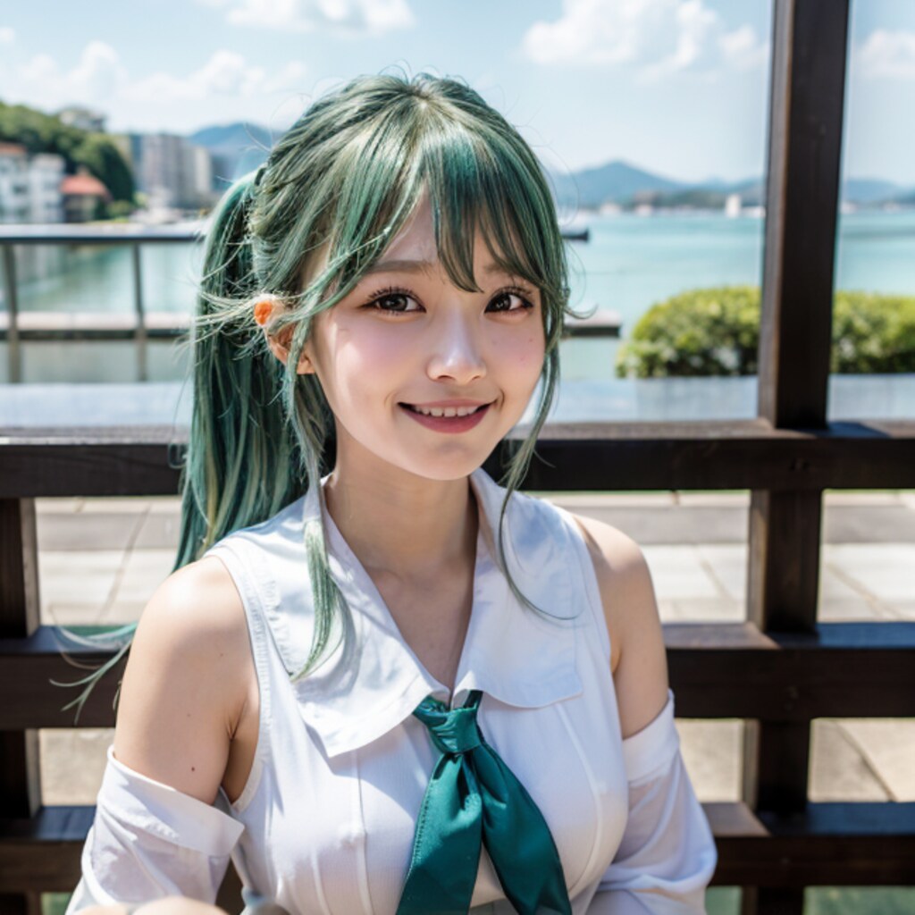 もう全然ノースリーブでいけちゃうね