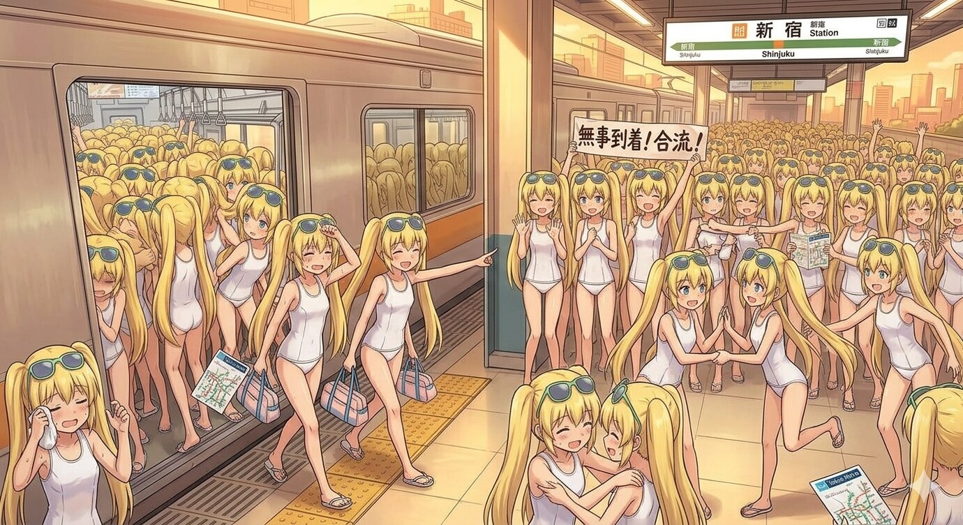 再就職を祝福せしクローン達の合流1