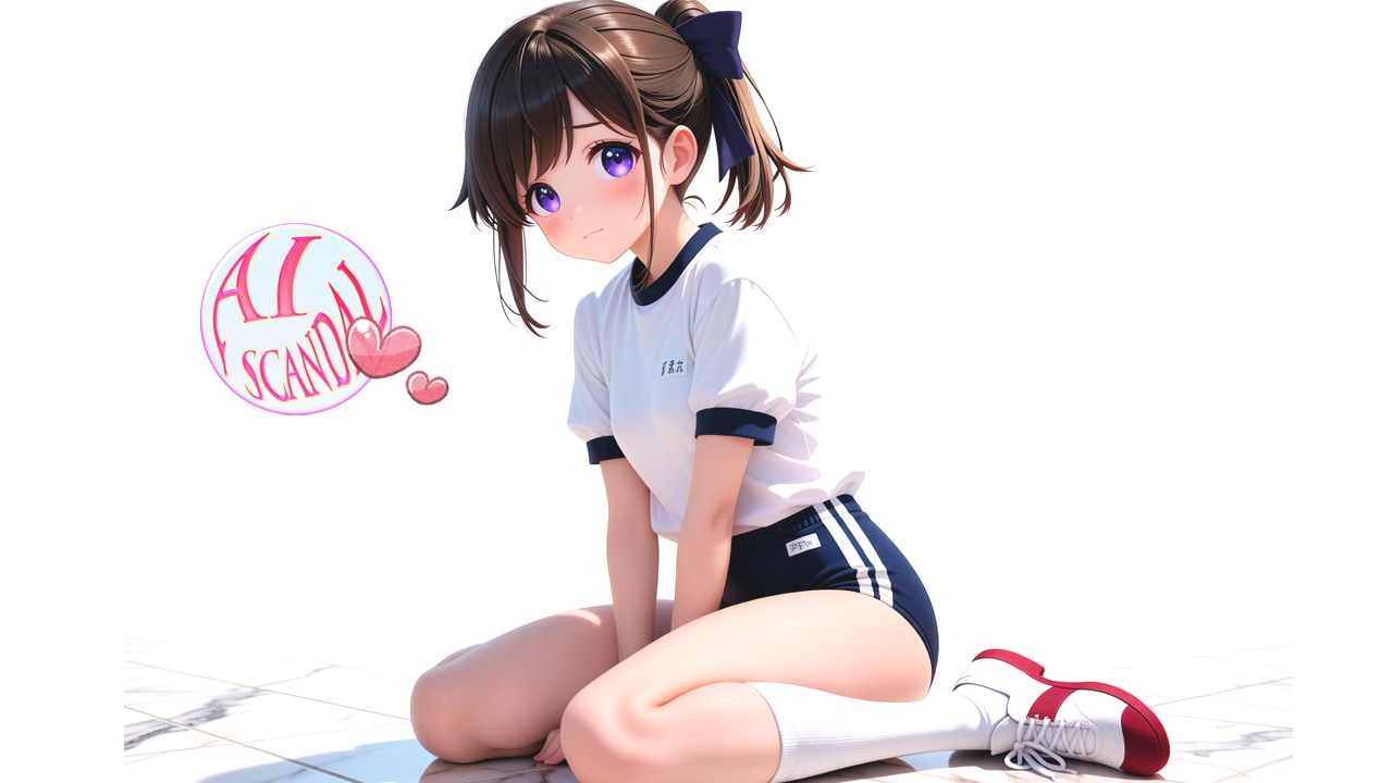 新作ヒロイン、今日は体操服姿です✨