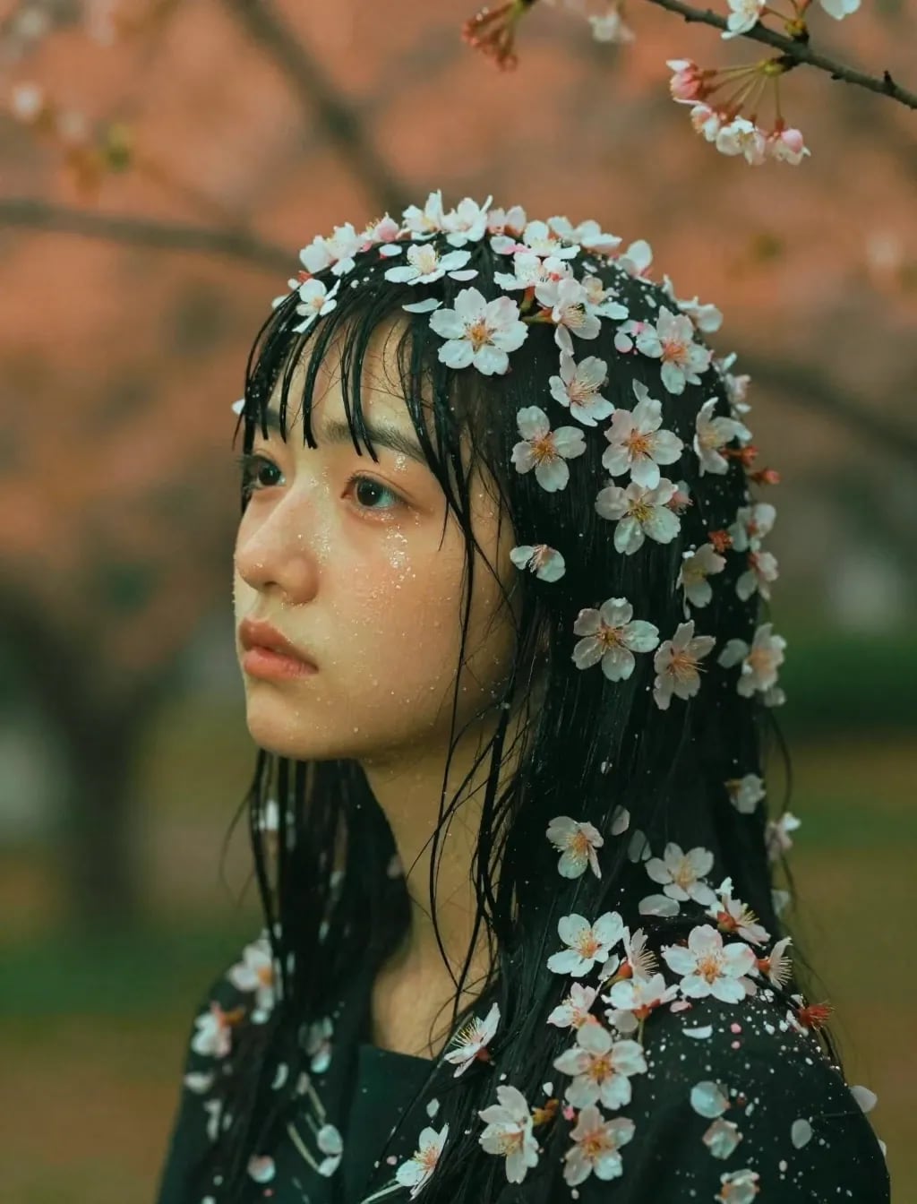 季節外れの桜まみれ