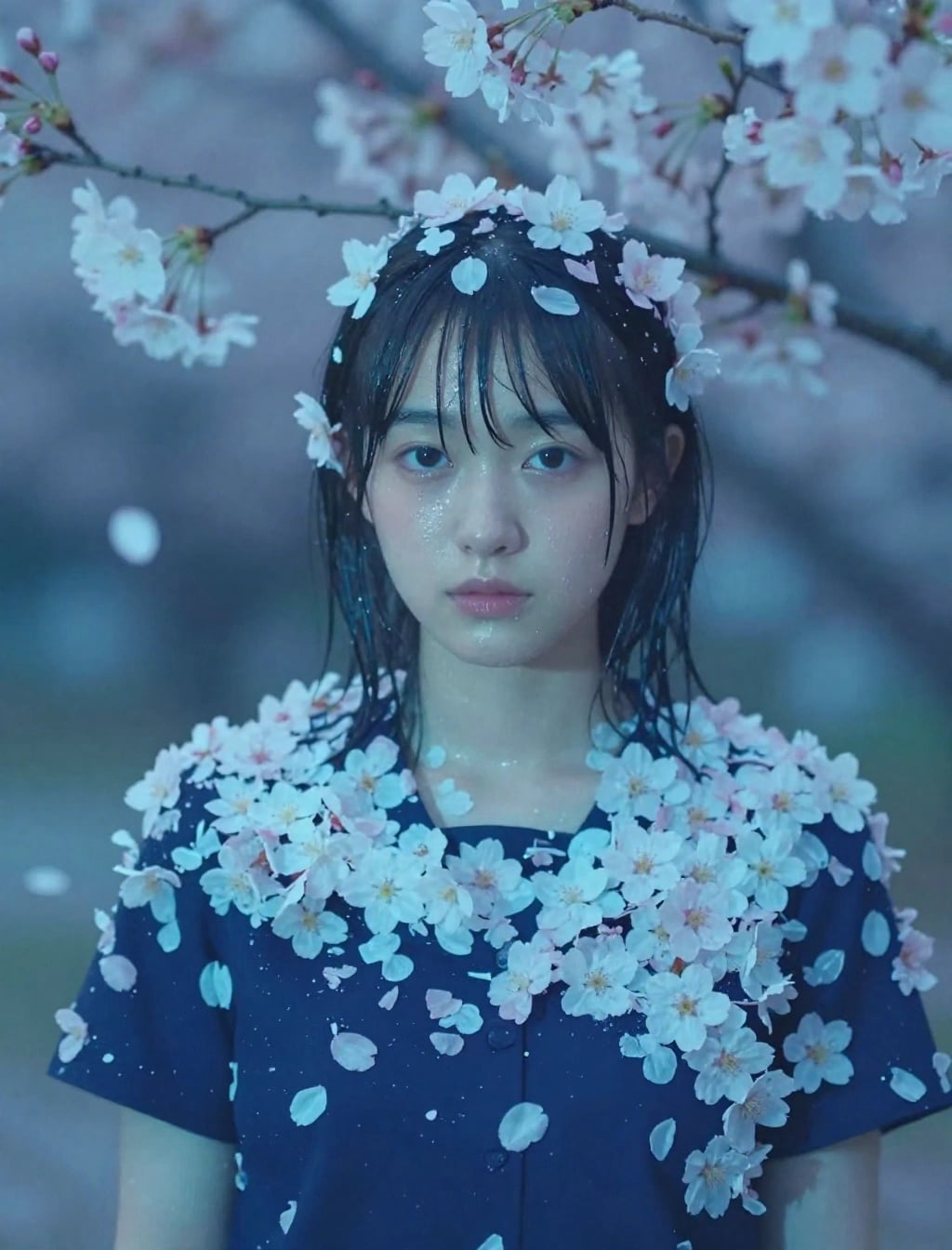 季節外れの桜まみれ