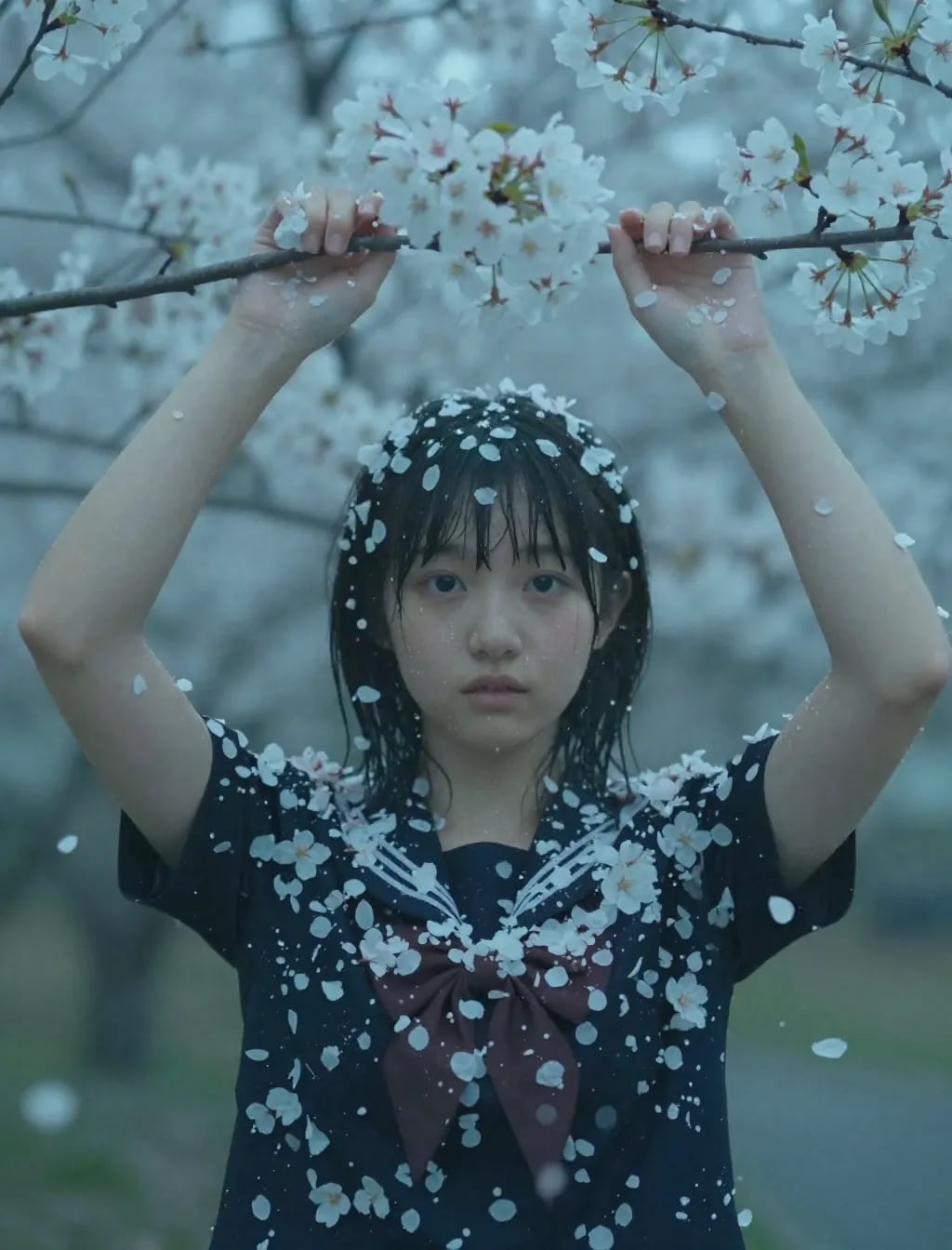 季節外れの桜まみれ