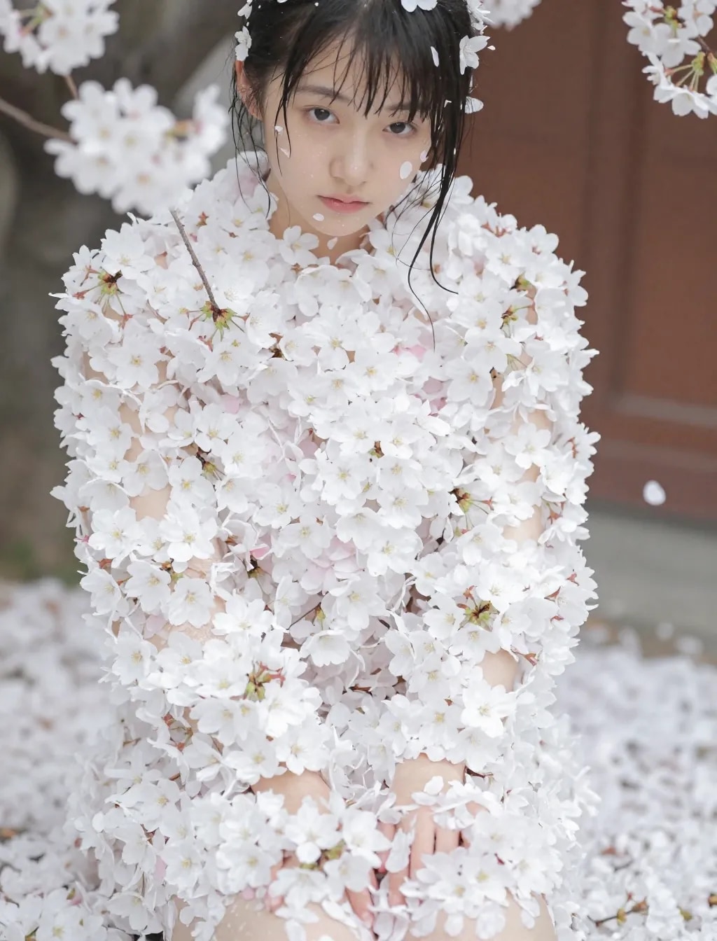 季節外れの桜まみれ
