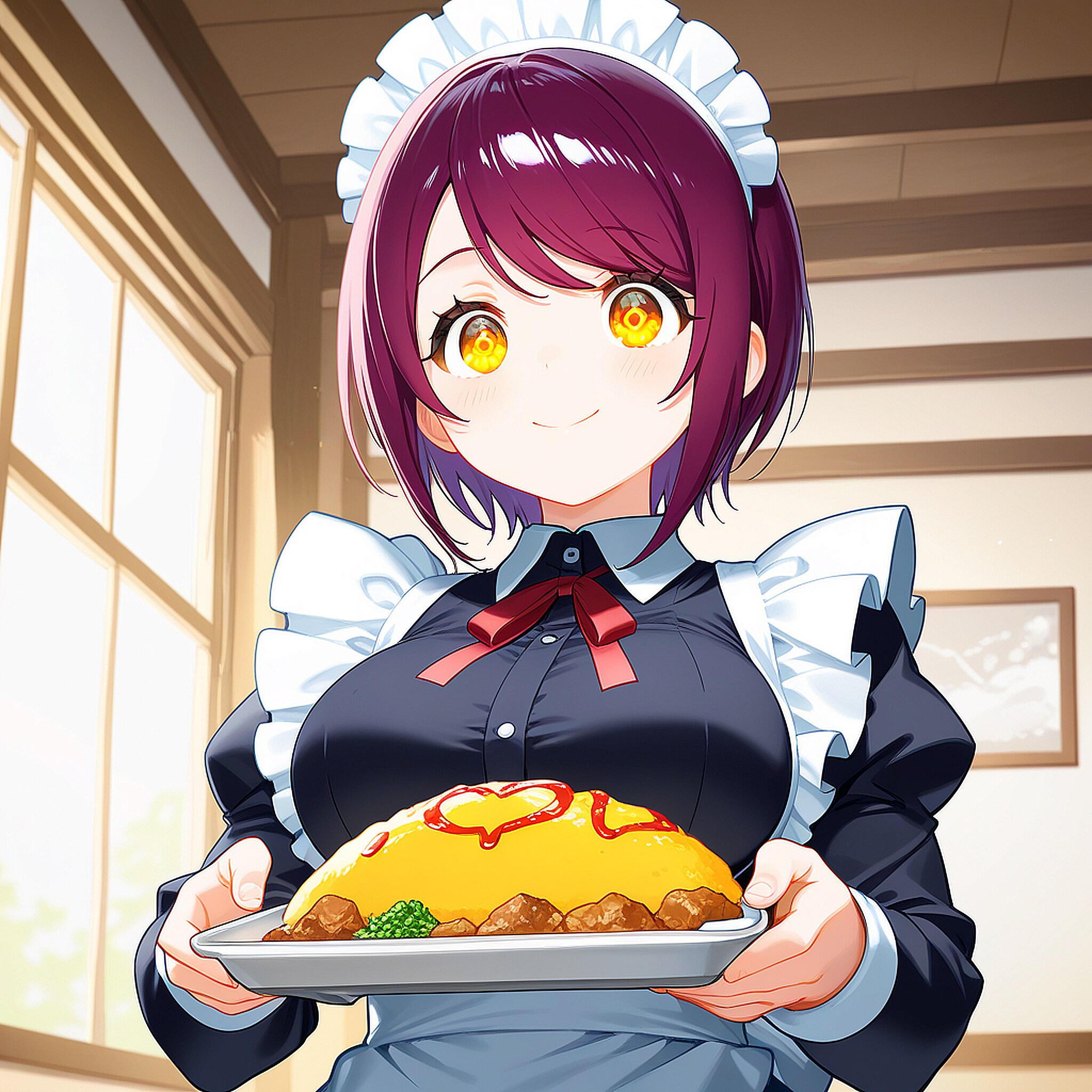 こんにちは（挨拶メイドの芽衣ちゃん）