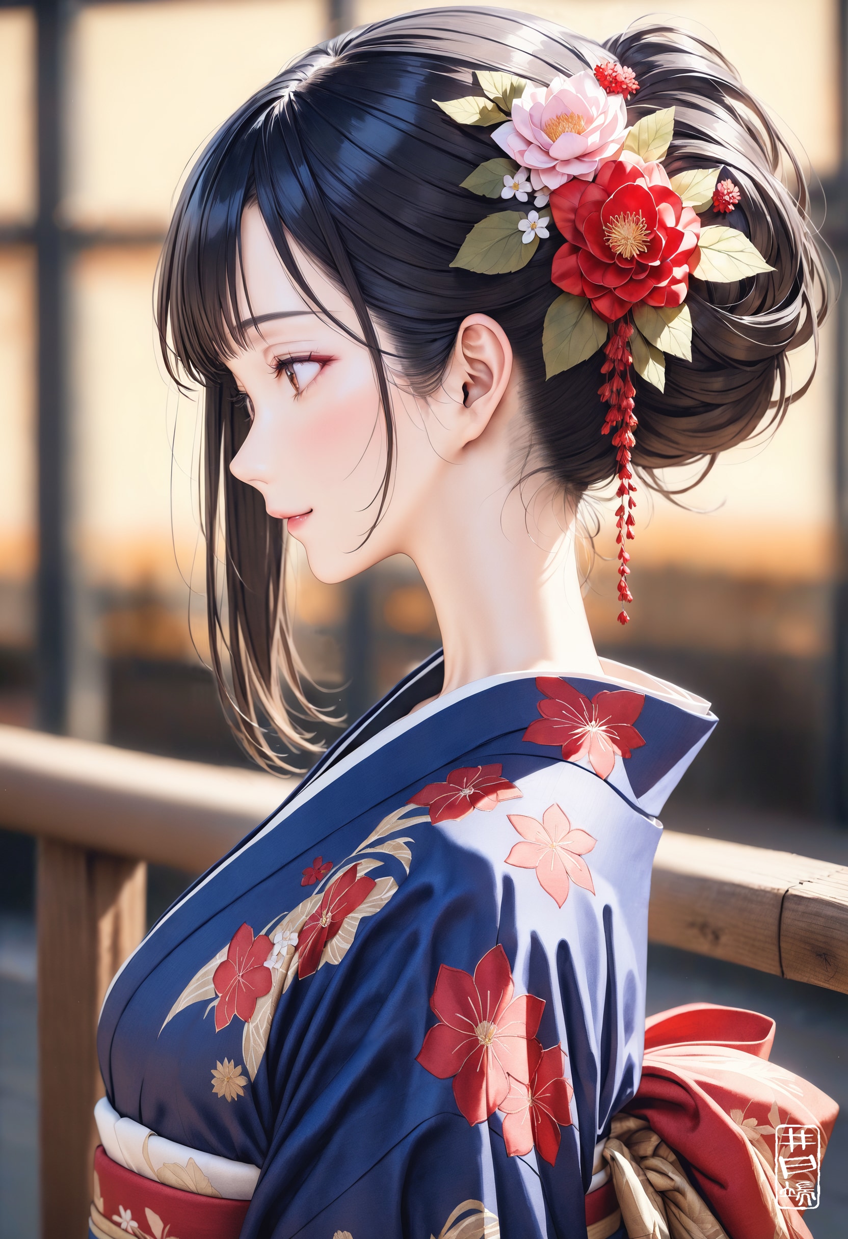 水曜日、週の真ん中どす。 頑張っていきまひょ！ | の人気AIイラスト・グラビア