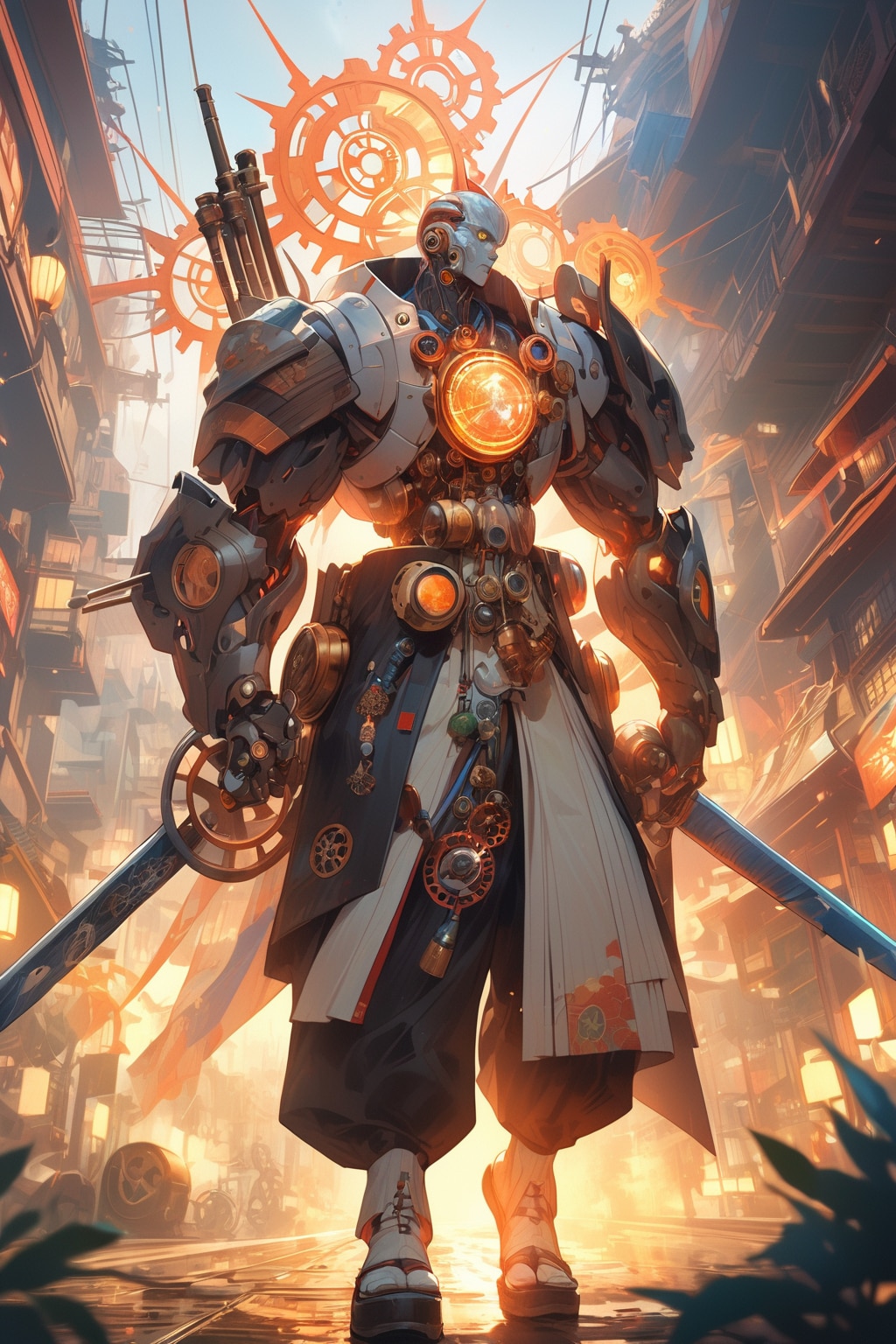 着物でスチームパンク ②