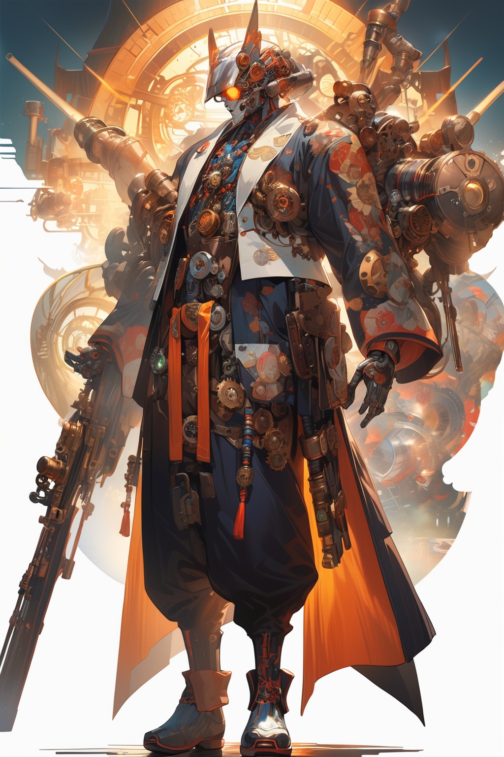 着物でスチームパンク ②