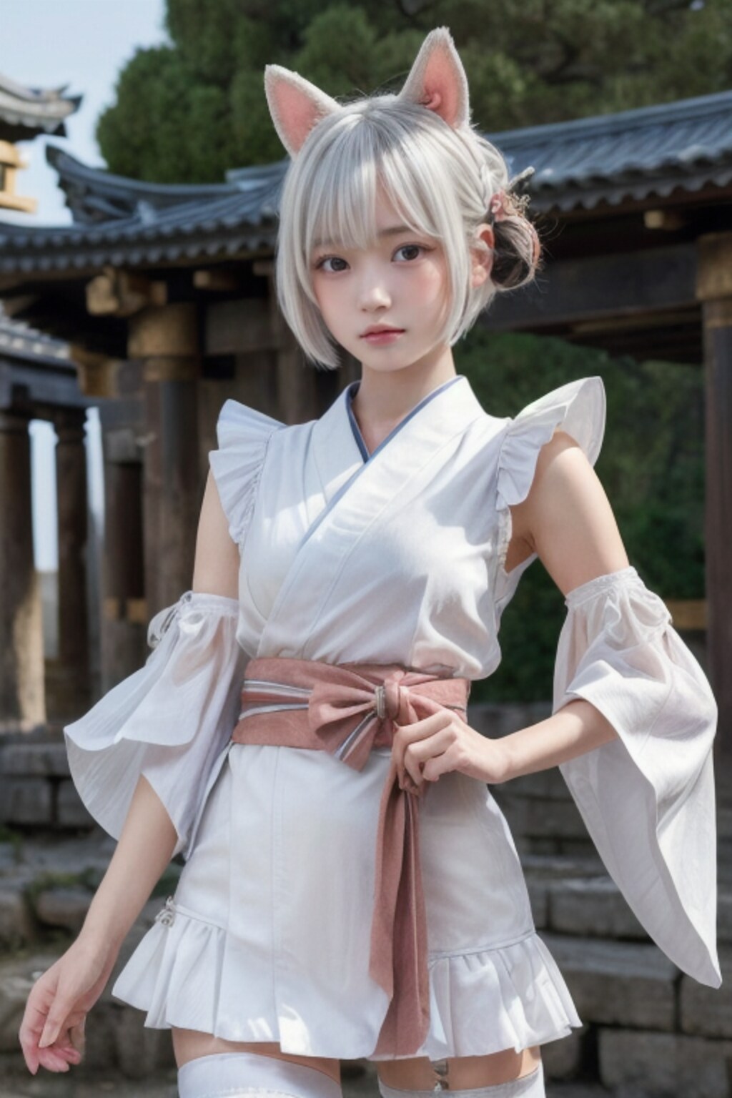 ご参拝の犬ちゃん