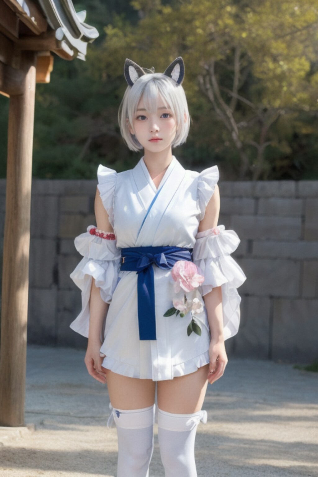 ご参拝の犬ちゃん