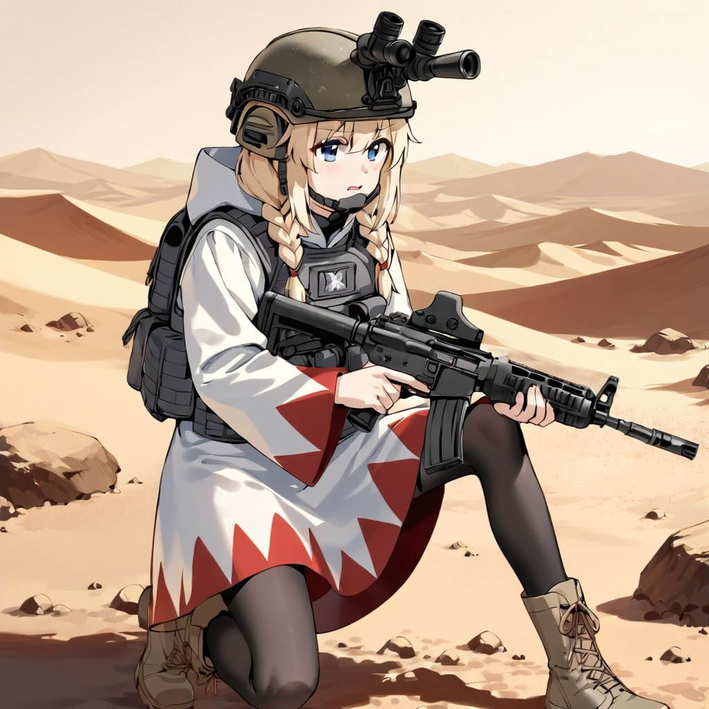 砂漠の傭兵の白魔道士