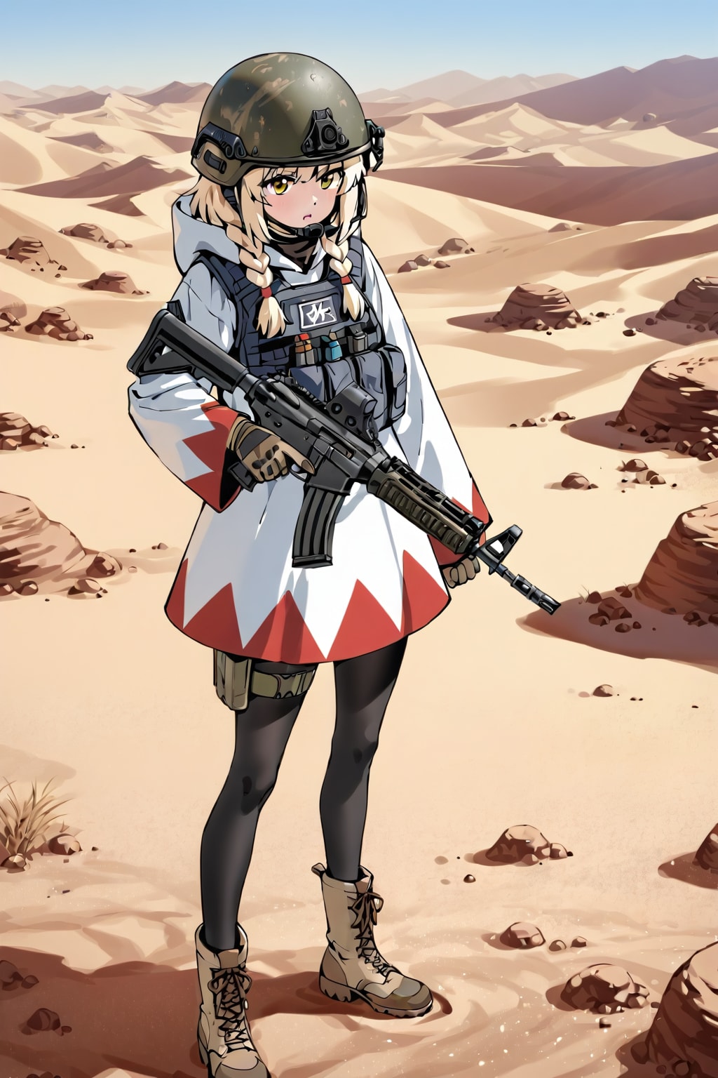 砂漠の傭兵の白魔道士
