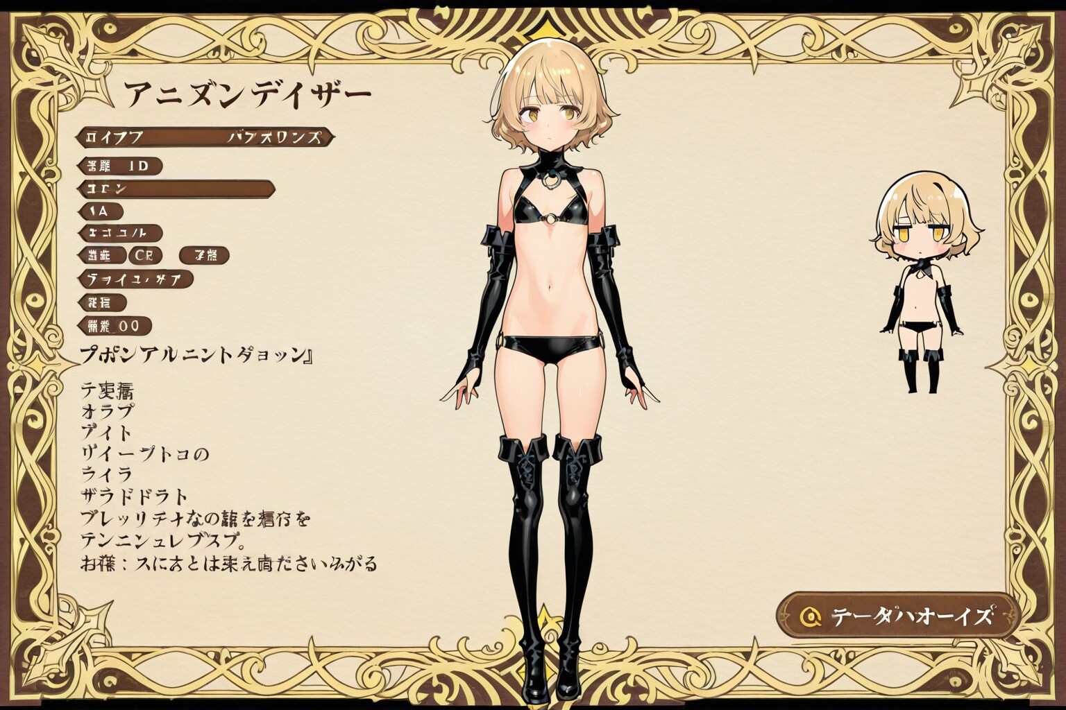 キャラ紹介風