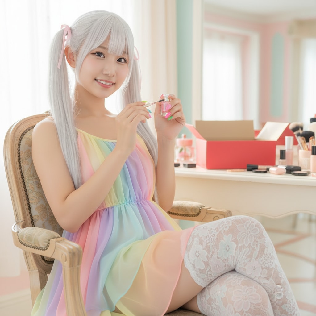 白ツイさん。2月16日 #ネイル女子の日 #似合う色の日