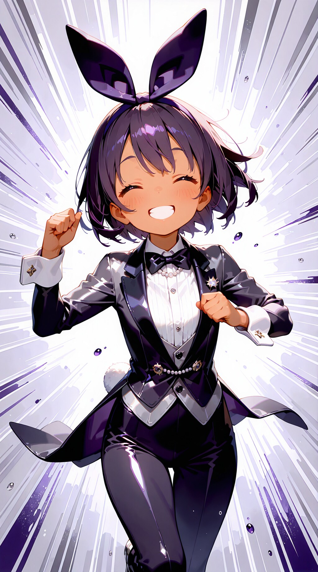 タキシード少女