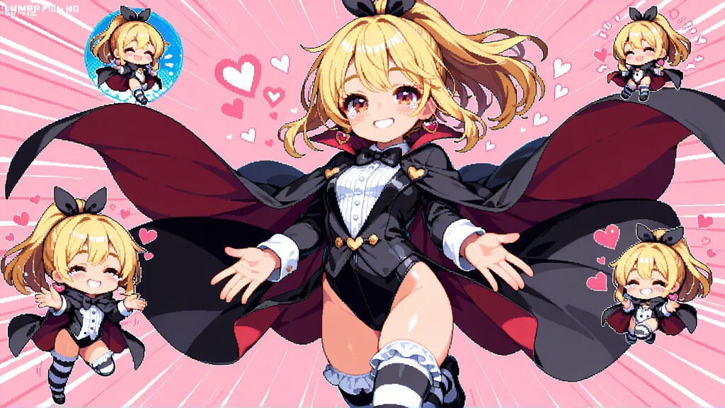 タキシード少女